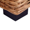 Sofa 2-osobowa z naturalnego rattanu