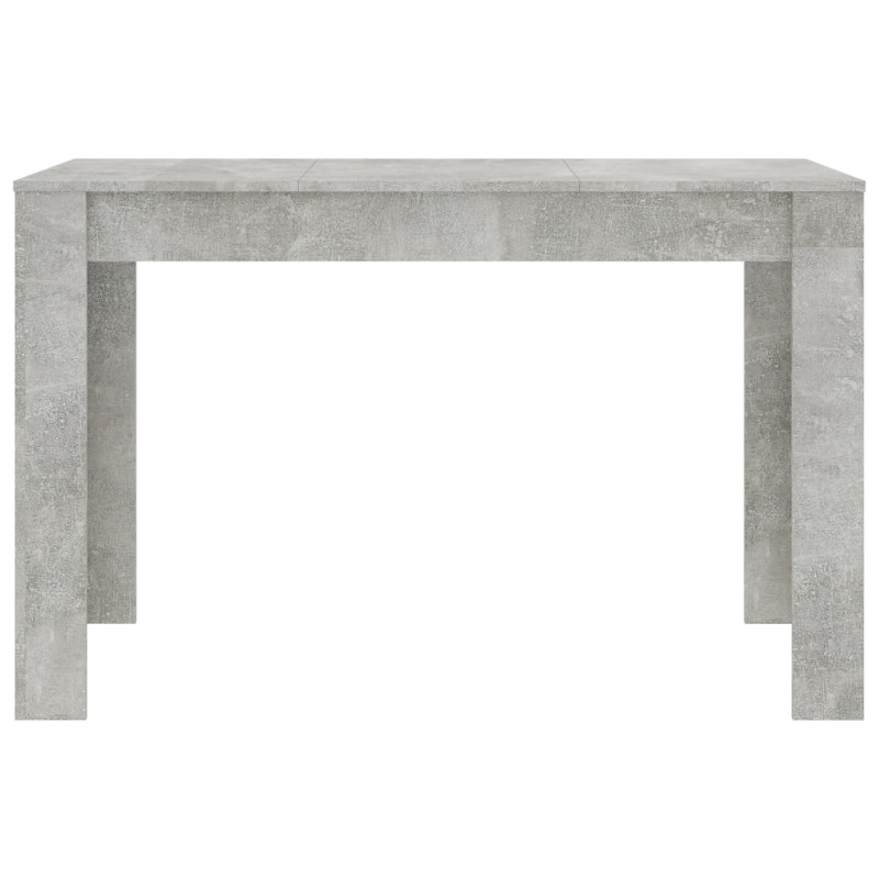 Stół jadalniany, betonowy szary, 120x60x76 cm
