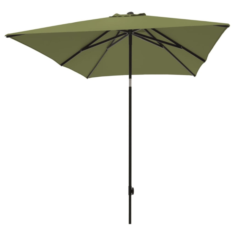 Madison Parasol ogrodowy Moraira, 230x230 cm, zielony