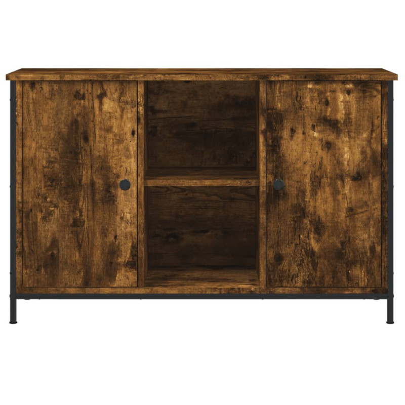 Szafka pod TV, przydymiony dąb, 100x35x65 cm