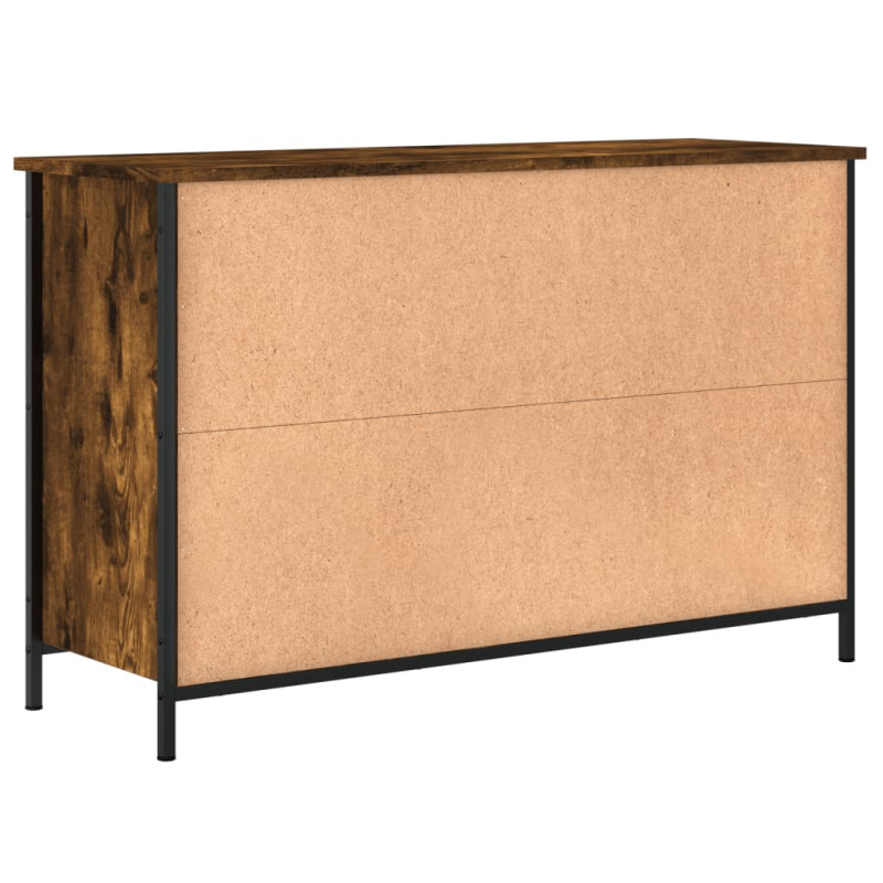 Szafka pod TV, przydymiony dąb, 100x35x65 cm