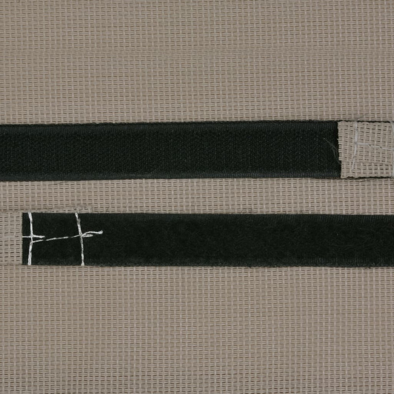 Poduszka zagłówek na krzesło, taupe, 40x7,5x15 cm, textilene