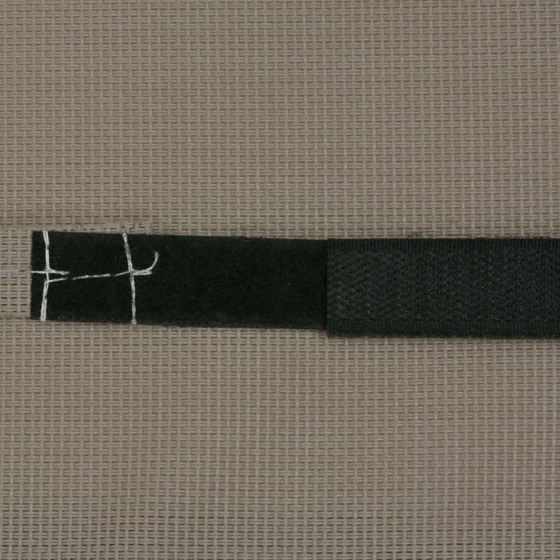 Poduszka zagłówek na krzesło, taupe, 40x7,5x15 cm, textilene