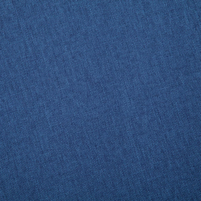 3-osobowa sofa tapicerowana tkaniną, niebieska