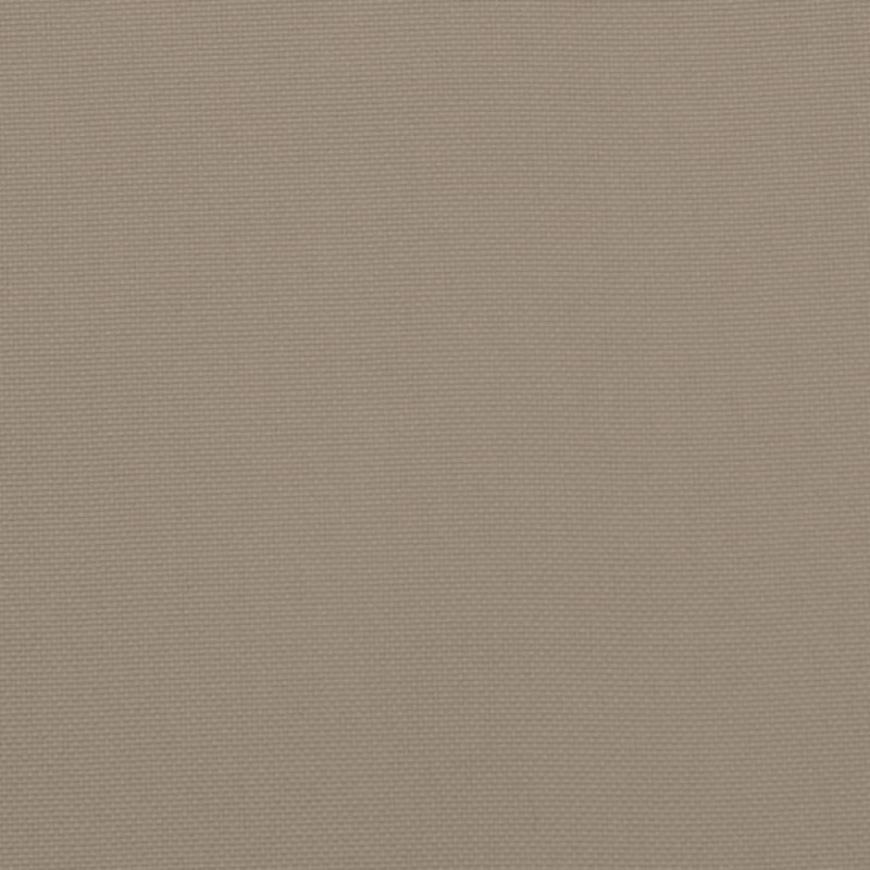 Poduszki na krzesła ogrodowe, 6 szt., taupe, 50x50x3 cm