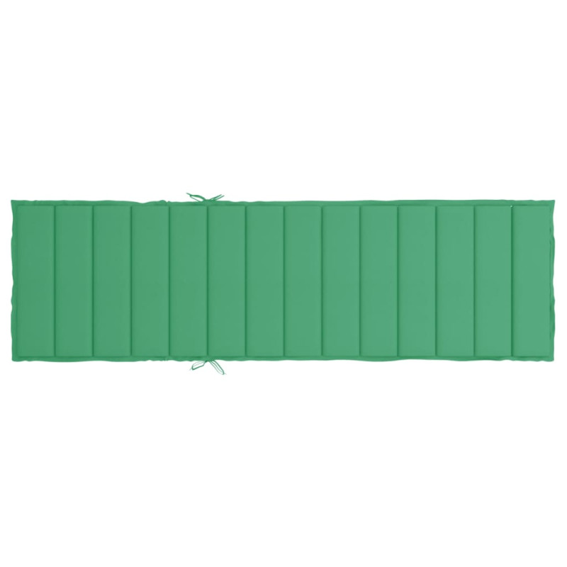 Poduszka na leżak, zielona, 200x70x3 cm, tkanina Oxford
