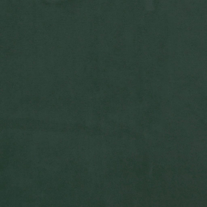 Rama łóżka bez materaca, ciemnozielone, 90x200 cm, aksamitne