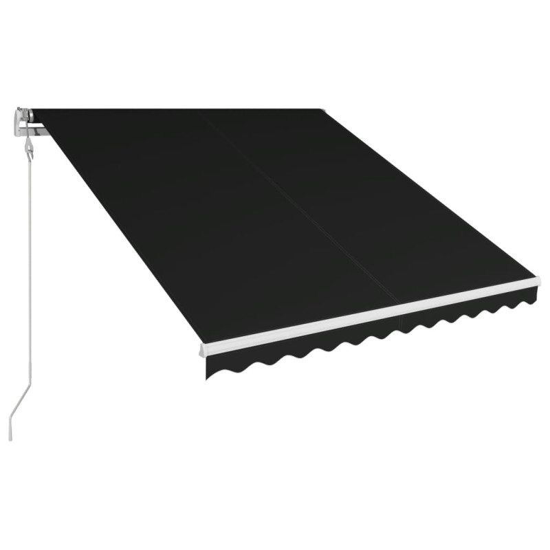 Automatycznie zwijana markiza, 350x250 cm, antracytowa