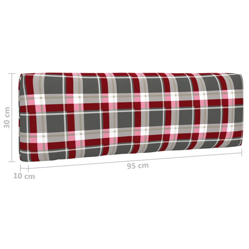 Sofa 2-os. z palet, z poduszkami, impregnowane drewno sosnowe