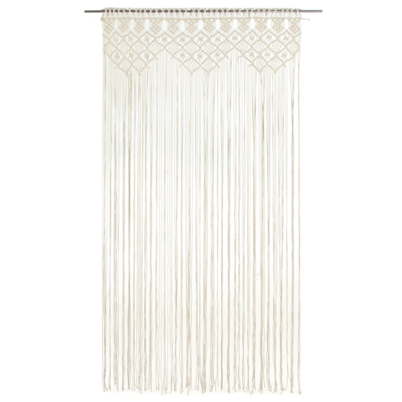 Zasłona z makramy, 140 x 240 cm, bawełna