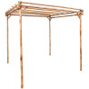 Pergola bambusowa, 170x170x220 cm