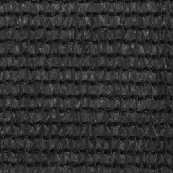 Parawan balkonowy, HDPE, 75x500 cm, antracytowy