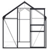 Szklarnia, antracytowa, aluminium, 4,75 m²