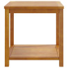 Stolik boczny z litego drewna akacjowego, 45 x 45 x 45 cm