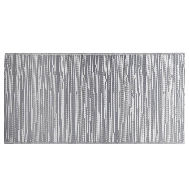 Dywan na zewnątrz, szary, 160x230 cm, PP