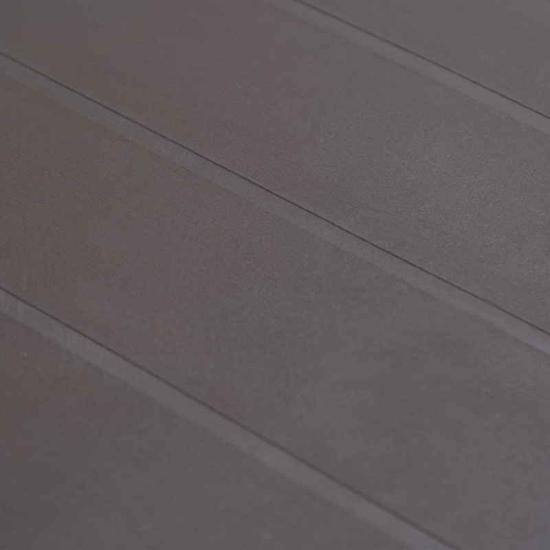 Stół ogrodowy, 220x90x72 cm, plastikowy, brązowy