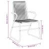 Krzesła ogrodowe, 2 szt., czarne, 58x59x85,5 cm, rattan PVC