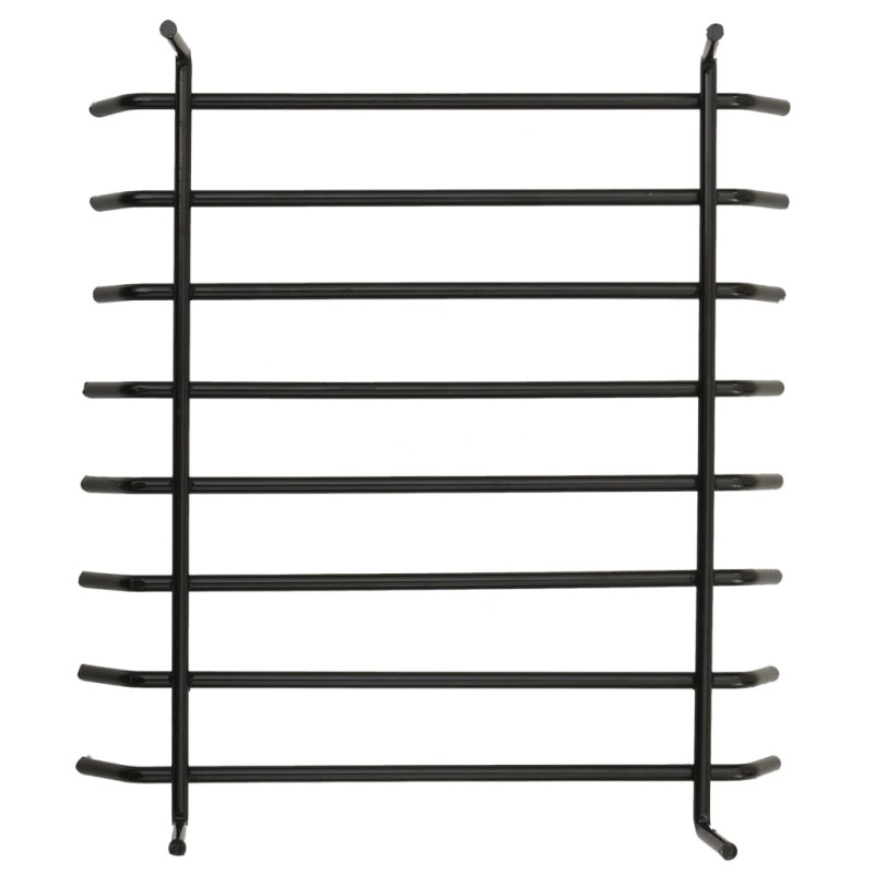 Piecyk ogrodowy z pogrzebaczem, 38x38x122 cm, stalowy
