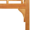 Ławka ogrodowa, 125 cm, lite drewno akacjowe