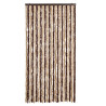 Zasłona przeciwko owadom, beż i jasny brąz, 100x220 cm, szenil