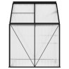 Szklarnia, antracytowa, aluminium, 2,47 m²