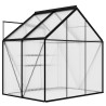Szklarnia, antracytowa, aluminium, 2,47 m²
