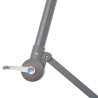 Parasol wiszący z aluminiowym słupkiem, 300 cm, antracytowy