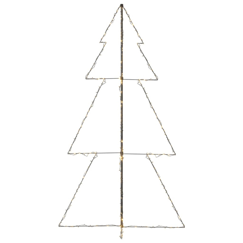 Ozdoba świąteczna LED w kształcie choinki, 300 LED, 120x220 cm