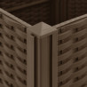 Donica do podniesionej rabaty, 120x40x38 cm, polipropylen