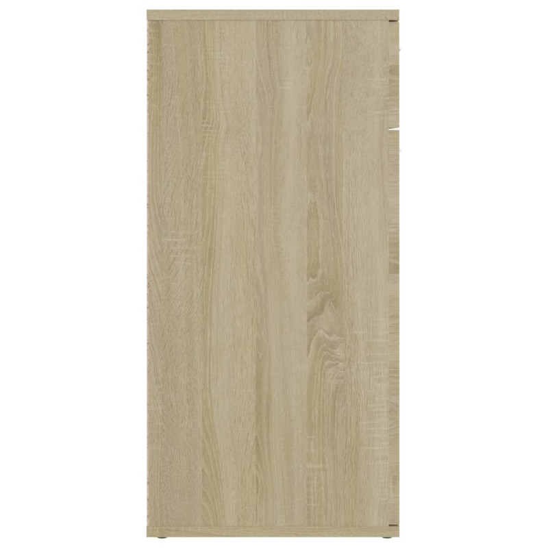 Szafka, dąb sonoma, 80x36x75 cm, materiał drewnopochodny