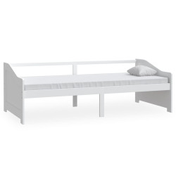 3-osobowa sofa/łóżko, biała, drewno sosnowe, 90 x 200 cm