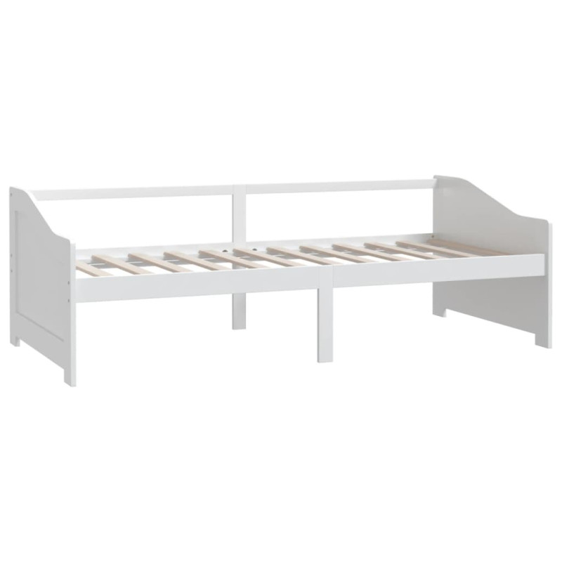 3-osobowa sofa/łóżko, biała, drewno sosnowe, 90 x 200 cm