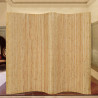 Parawan bambusowy, 250 x 165 cm, naturalny
