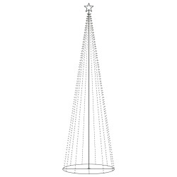 Choinka stożkowa, 752 kolorowe lampki LED, 160x500 cm