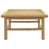 Stolik ogrodowy, 65x55x30 cm, bambusowy