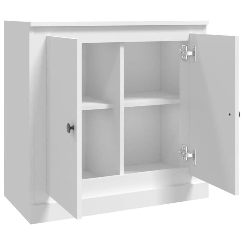 Szafka, biała, 70x35,5x67,5 cm, materiał drewnopochodny