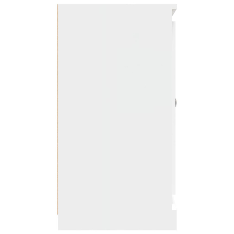 Szafka, biała, 70x35,5x67,5 cm, materiał drewnopochodny