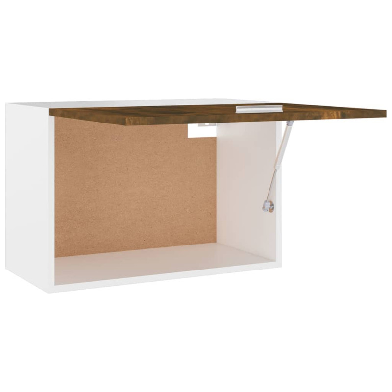 Szafka wisząca, przydymiony dąb, 60x31x40 cm