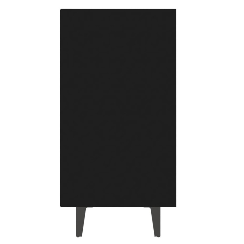 Szafka, czarna, 103,5x35x70 cm, materiał drewnopochodny