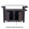 Keter Wielofunkcyjny stolik pod grilla Unity, XL, drewnopodobny