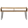 Szafka pod telewizor, lite drewno mango, 110 x 35 x 45 cm