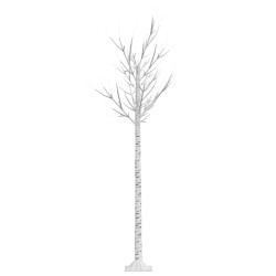 Wierzba z oświetleniem, 180 ciepłych białych LED, 1,8 m