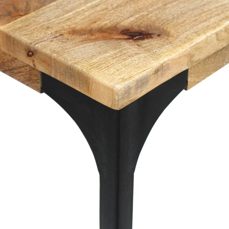 Stolik - konsola z drewna mango 120x35x76 cm