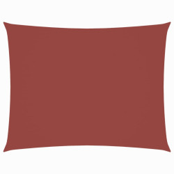 Żagiel ogrodowy z tkaniny oxford, prostokąt 2x4 m, terakota