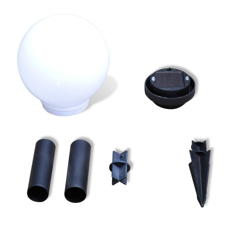 Lampy do oświetlenia ścieżki, 4 szt, LED, 15 cm, ze szpikulcami