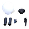 Lampy do oświetlenia ścieżki, 4 szt, LED, 15 cm, ze szpikulcami