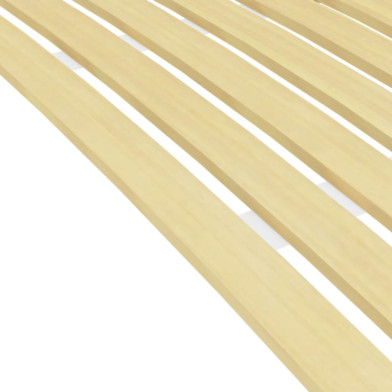 Stelaż do łóżka z 17 listwami, 80x200 cm
