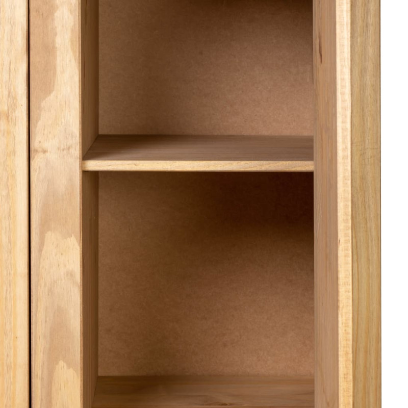Szafa trzydrzwiowa, 118 x 50 x 171,5 cm, sosna, seria Panama