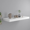 Półka ścienna, biała, 60x23,5x3,8 cm, MDF