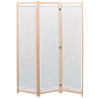 Parawan 3-panelowy, szary, 120x170x4 cm, tkanina